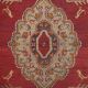 Vintage Turkish rug handmade 92x133 cm