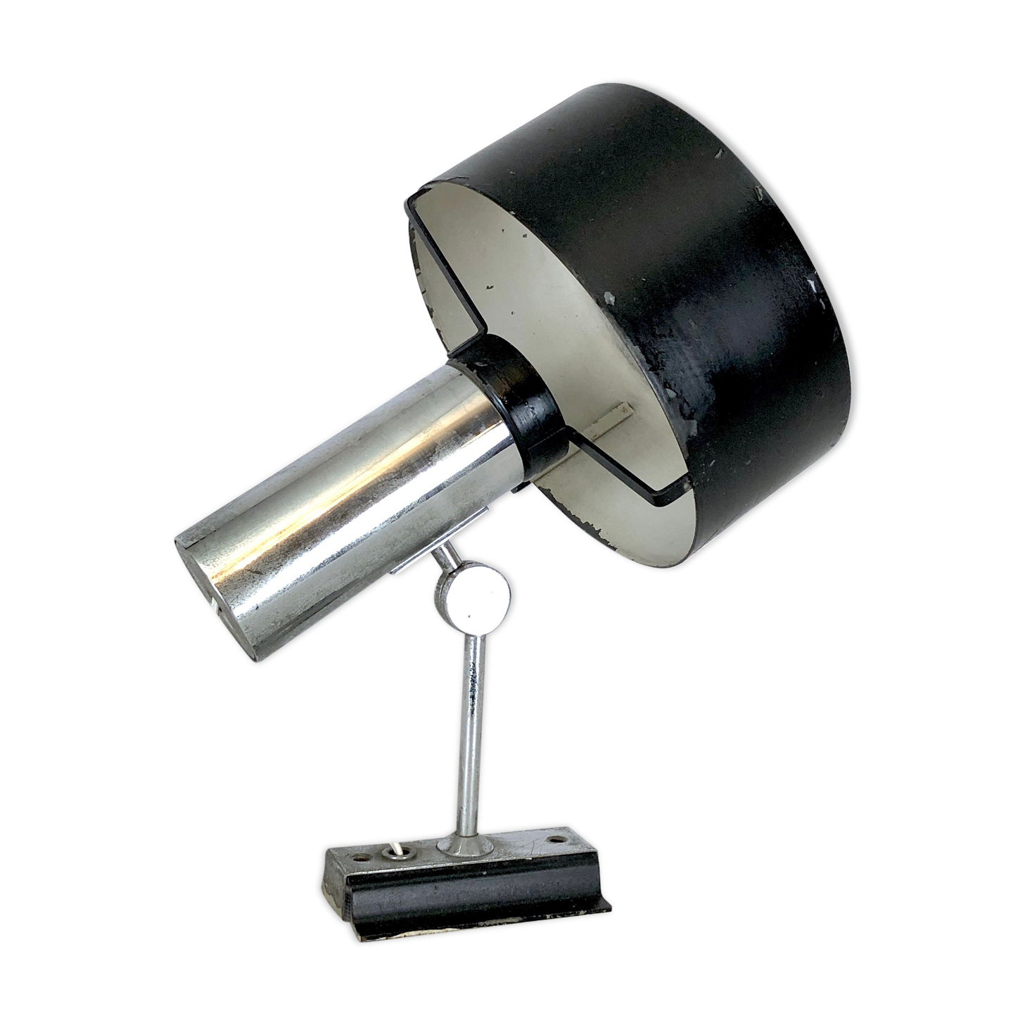 Stilnovo, signed Mid-century adjustable wall lamp from 50s