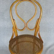 Fischel N°20 bistro chair known as OMEGA circa 1900, not Thonet.