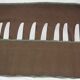 Christofle America, Art Deco 12 table knives, silver-plated, excellent condition.