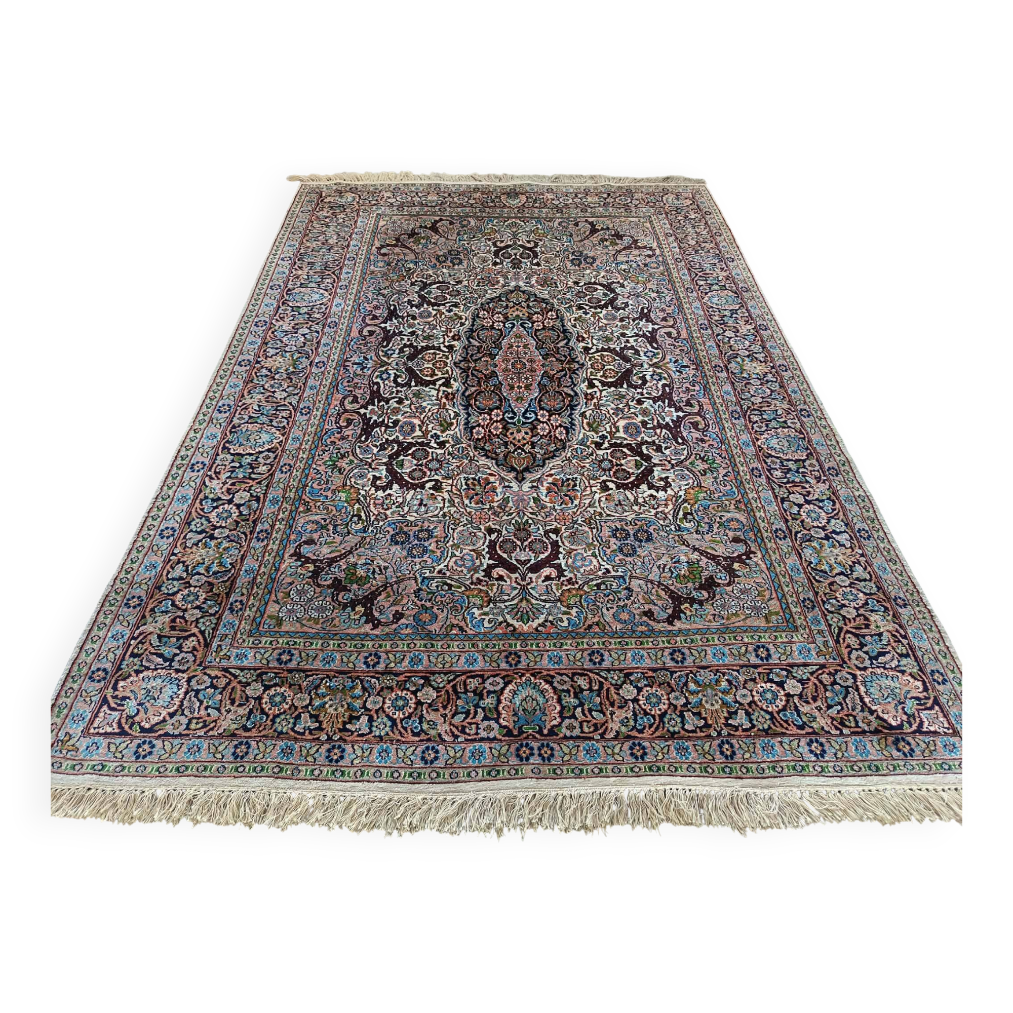 Handmade Pakistani Kashmir carpet