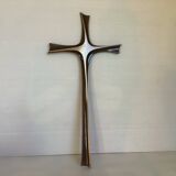 Enameled cross made in Italy