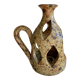 Ceramic candle holder to identify