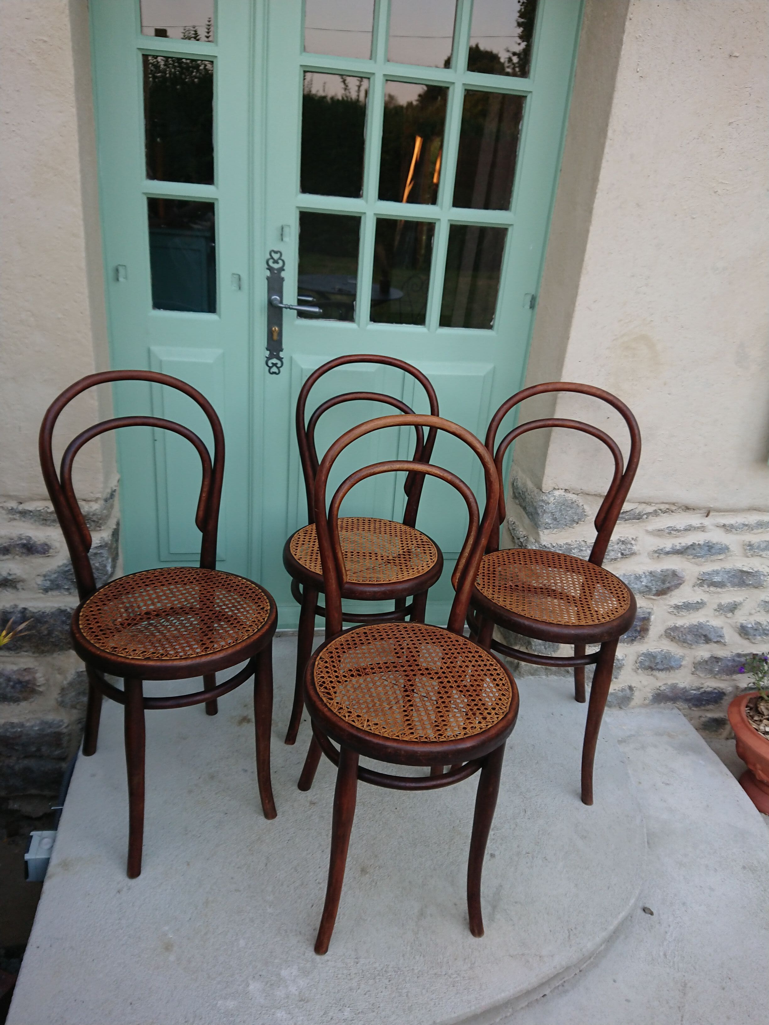 Thonet chairs suite number 14