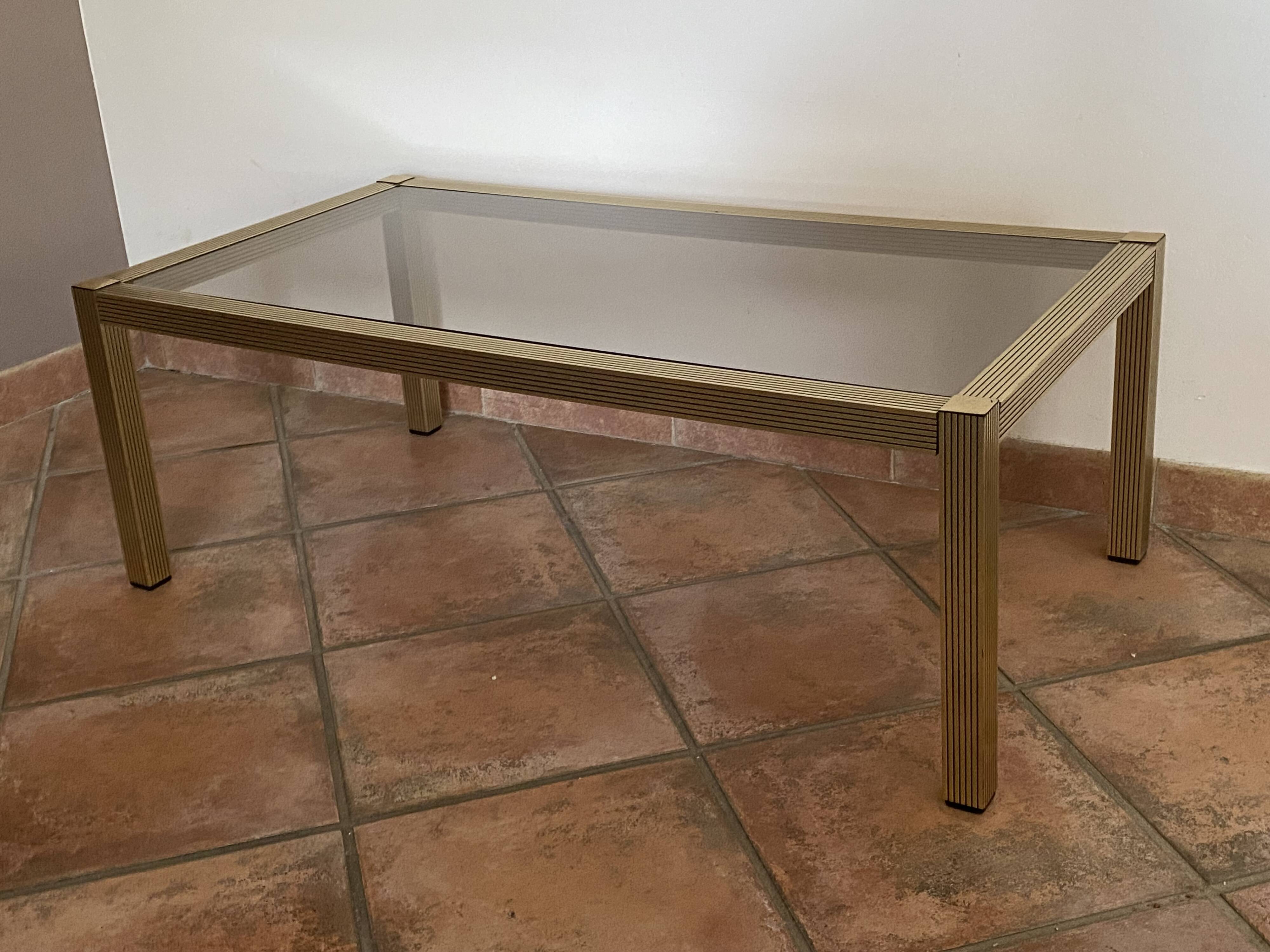 Roche Bobois coffee table. 1970. Hollywood Regency.