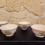Set of 4 Quadripoguo ceramic bowls from Italy