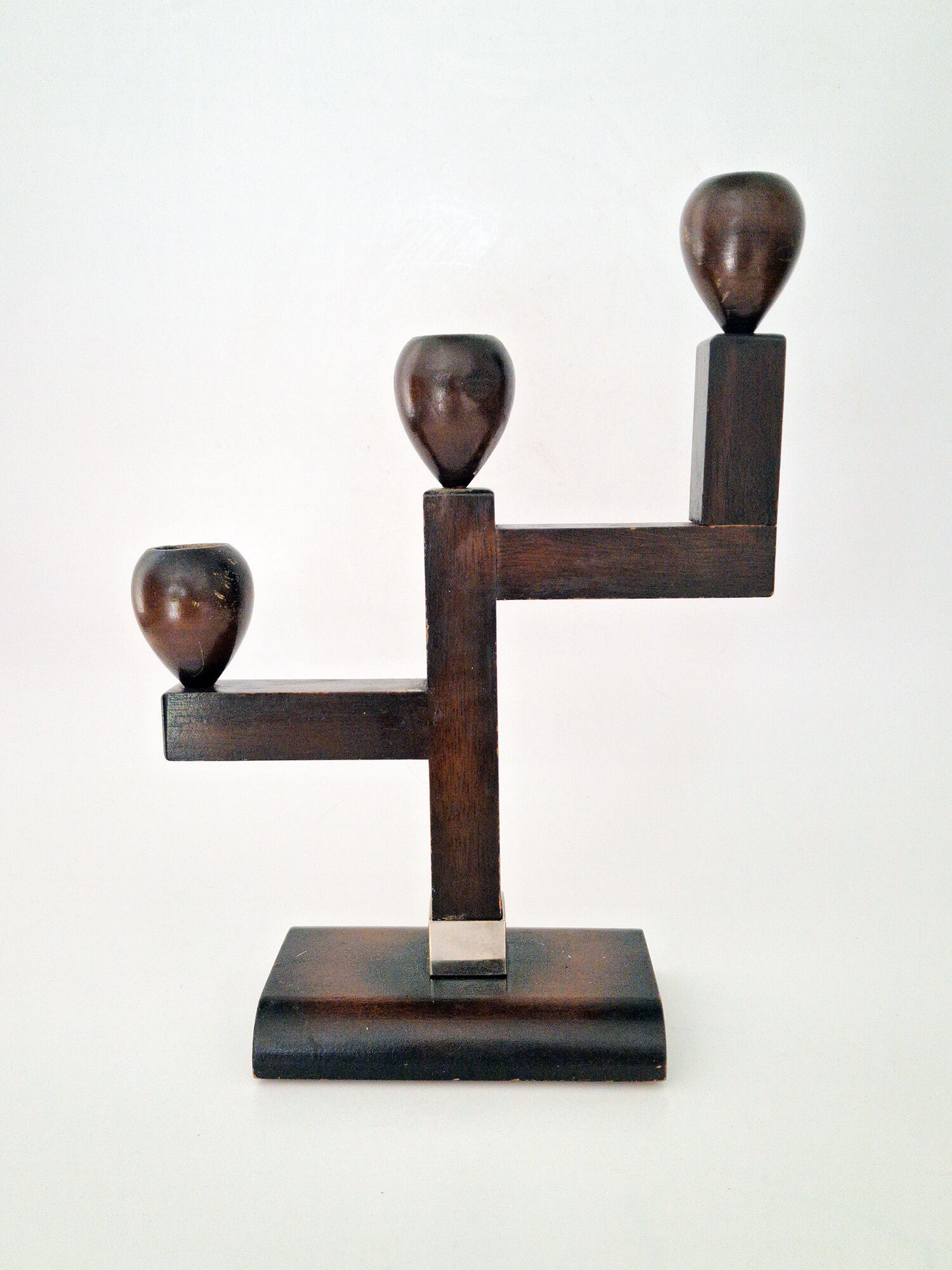 Art Deco candlestick set