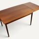 Extendable dining table in Scandinavian teak - 1960s