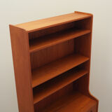 Teak bookcase, Danish design, 1970s, production: Denmark