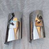 Paire d'appliques Space Age