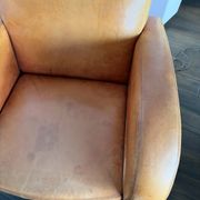 Fauteuil en cuir