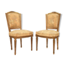 Pair of Louis XVI chairs