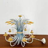 Grand lustre italien Hollywood Regency par Hans Kögl