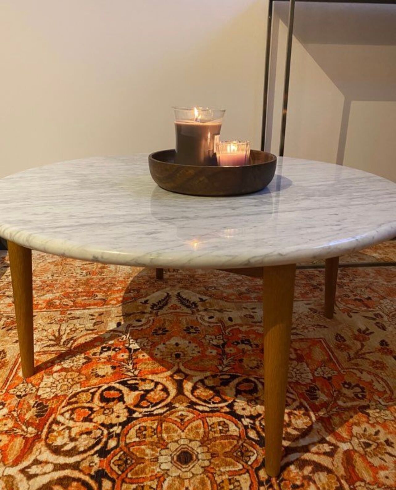Marble coffee table
