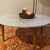 Marble coffee table