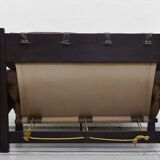 Sofa 2 places Dutch vintage leather by Gerard van den Berg