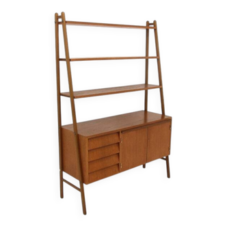 Secrétaire scandinave en teck, Suède, 1960