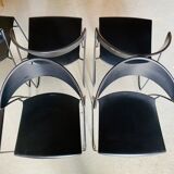 6 Baleri chairs, model Juliette - 1987 - Italy