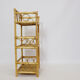 Rattan and wicker shelf from the 70