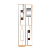 Coat rack wardrobe metal and wood  70