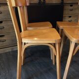 Set of 4 chairs bistro baumann