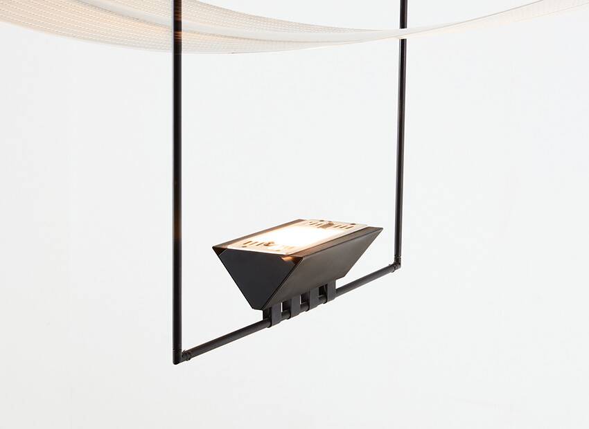 Mario Botta Zefiro Hanging Lamp for Artemide Italy 1988