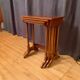 Tables édouardiennes du 20e siècle, années 1890, ensemble de 3