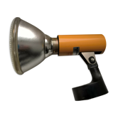 Vintage projecteur murale/plafonnier orange erco 57248 lampe réglable (set of 2)
