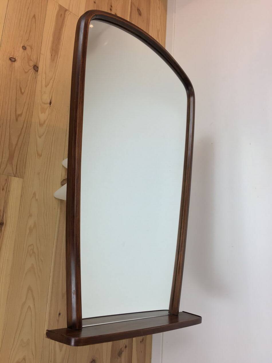 Miroir scandinave à tablette 116x68 cm