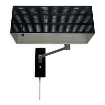 Mid-century German minimalist wall lamp model Flamingo by BUR, Bünte & Remmler Leuchten, 1960s.