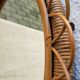 Large rattan mirror 55cm