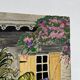 Native painting winter garden oil painting on canvas