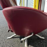 Dodo K10 red armchair by Cassina Italy Lounge armchair by Toshiyuki Kita