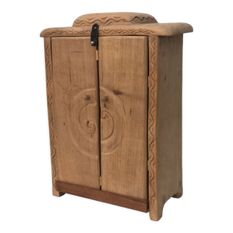 Boite armoire en bois exotique