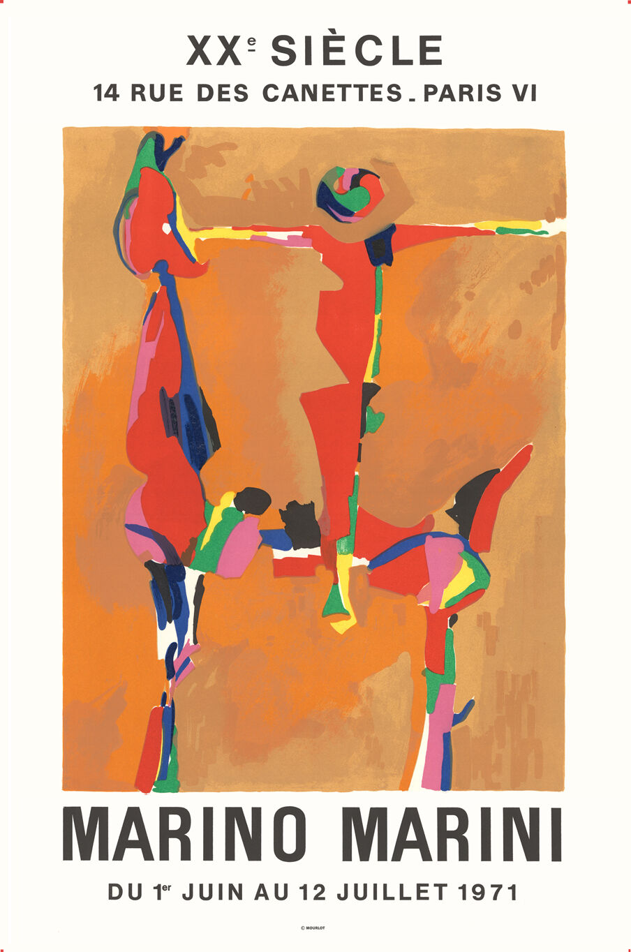 Marino Marini poster