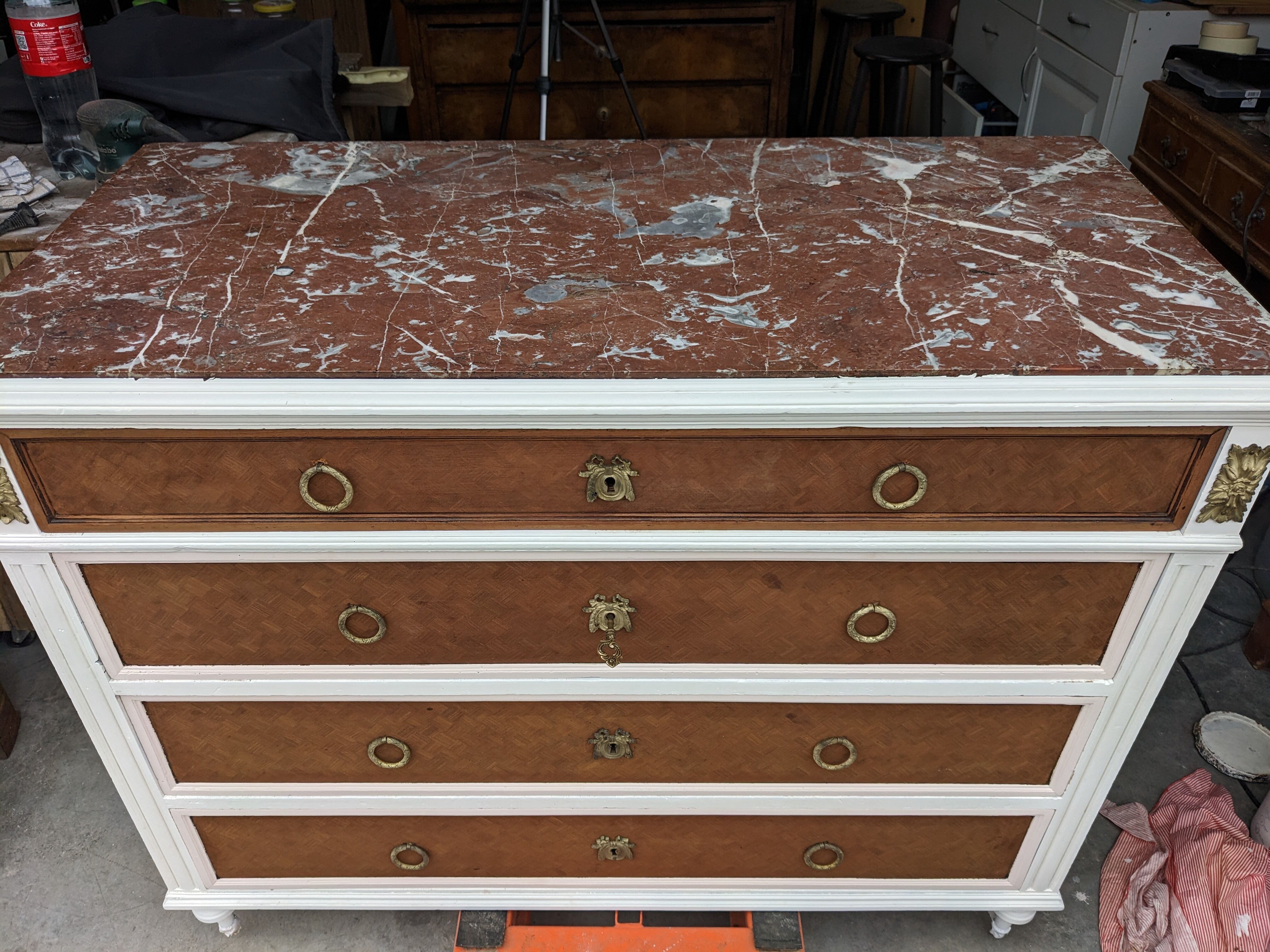 Commode de toilette second empire