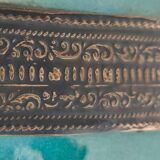 Vintage Early 20th Century Middle Eastern Ceramic Vase - Turquoise Glaze