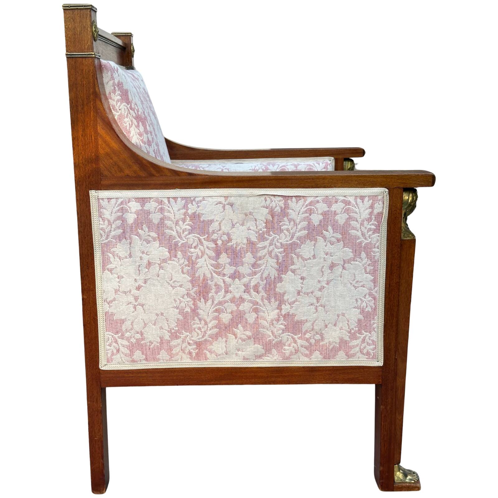 Fauteuil Empire Restauration, 1825, France