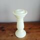 Alabaster candlestick