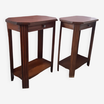 Pair of bedside tables or side table