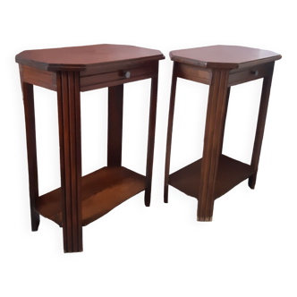 Pair of bedside tables or side table