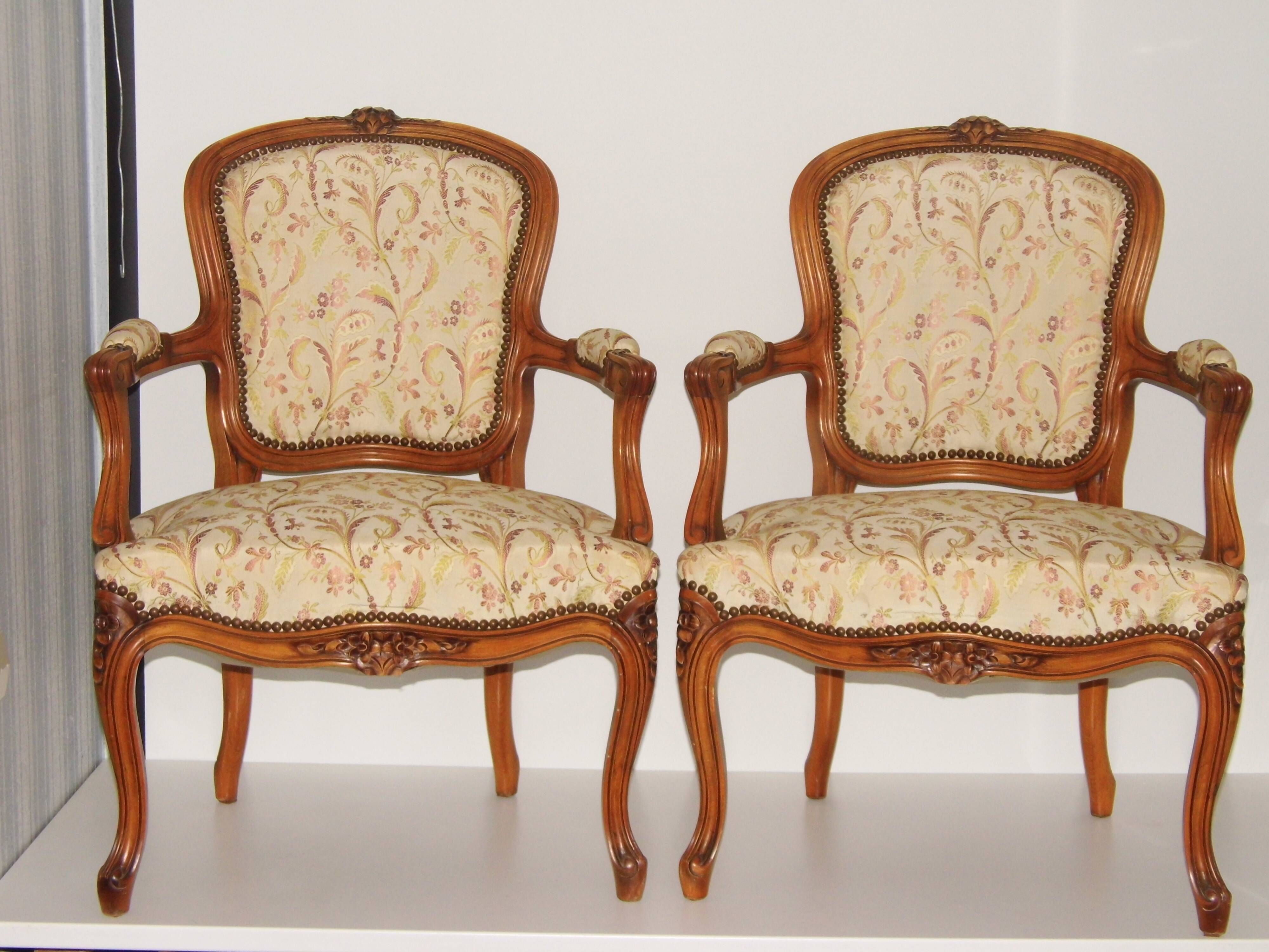 Armchairs Louis XV 1900