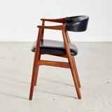 Model chair 213 in teak by Th. Harlev for Farstrup M-bler 60s