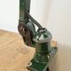 Industrial Green Enamel Adjustable Table Lamp, 1960s