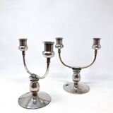 Pair of christofle candlesticks from the 1930s