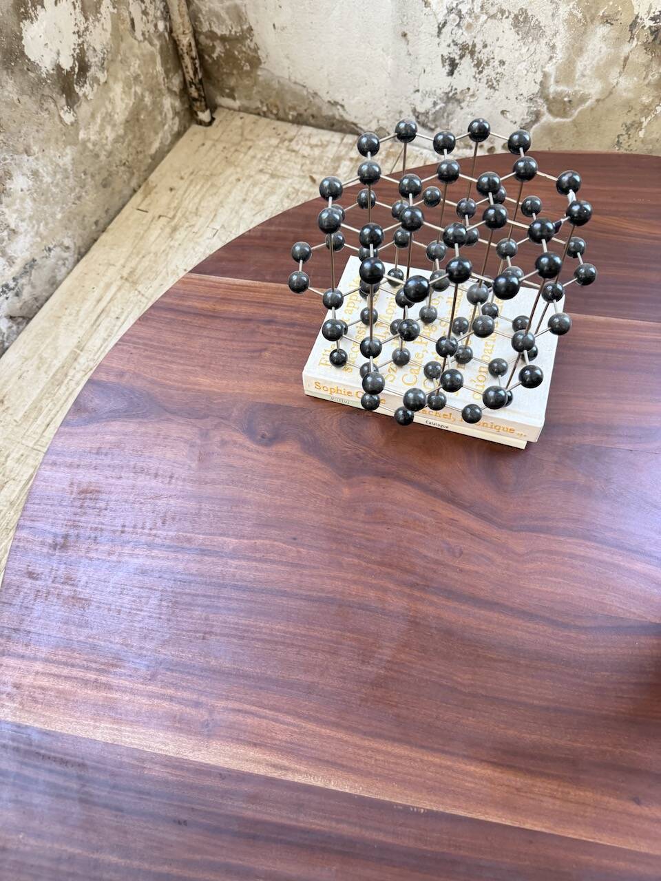 50s round tripod coffee table