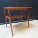 Table d'appoint vintage, console tchèque 1960