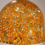 Lampara by Vidrio Millefiori, Peill & Putzler, Mid-century, Naranja, 70's –