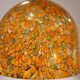 Lampara by Vidrio Millefiori, Peill & Putzler, Mid-century, Naranja, 70's –