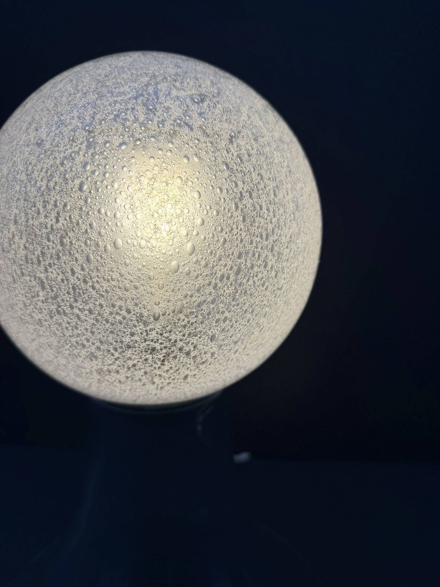 Lampe en verre de Murano, Italie 1970